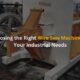 Choosing the Right Wire Saw Machine for Your Industrial Needs